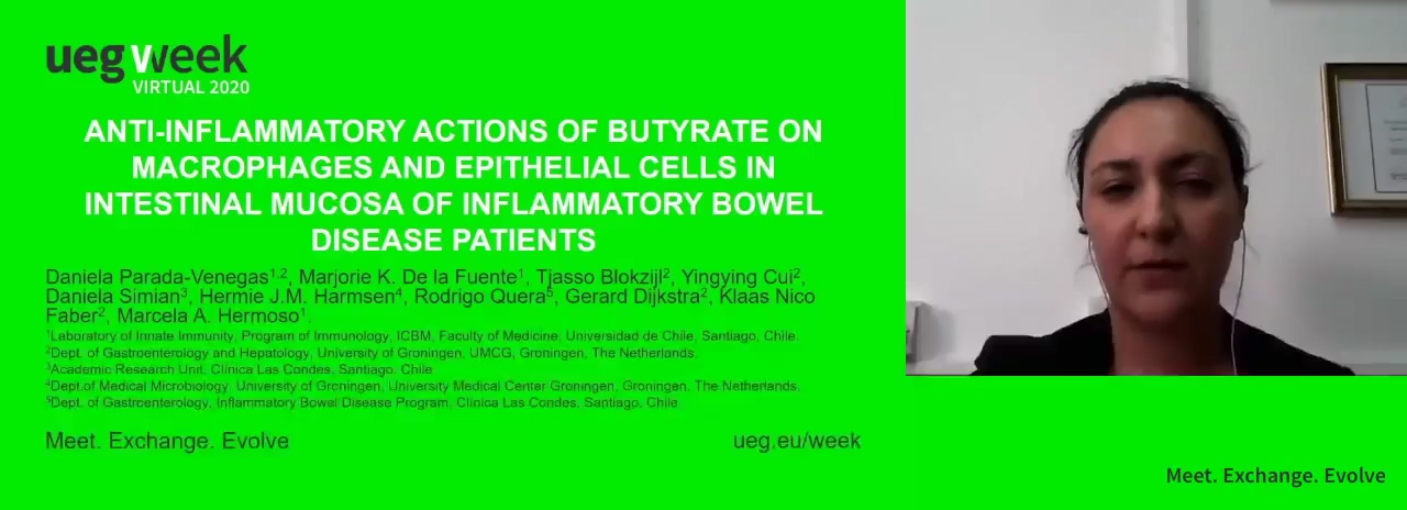 ANTI-INFLAMMATORY ACTIONS OF BUTYRATE ON MACROPHAGES AND EPITHELIAL CELLS IN INTESTINAL MUCOSA OF INFLAMMATORY BOWEL DISEASE PATIENTS
