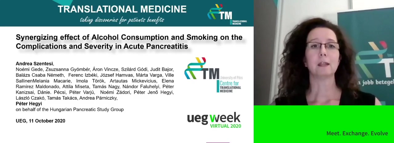 SYNERGIZING EFFECT OF ALCOHOL CONSUMPTION AND SMOKING ON SEVERITY AND COMPLICATIONS IN ACUTE PANCREATITIS