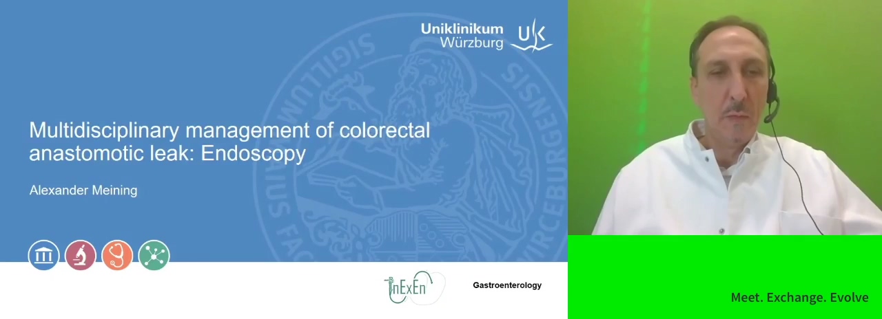 Multidisciplinary management of colorectal anastomotic leak: Endoscopy /Surgery