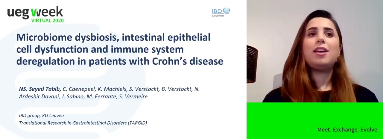 MICROBIOME DYSBIOSIS, INTESTINAL EPITHELIAL CELL DYSFUNCTION AND IMMUNE SYSTEM DEREGULATION IN PATIENTS WITH CROHN'S DISEASE