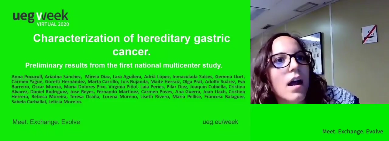 CHARACTERIZATION OF HEREDITARY GASTRIC CANCER: PRELIMINARY ANALYSIS OF THE FIRST NATIONAL MULTICENTRE STUDY