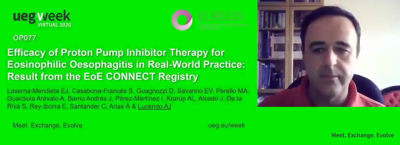 EFFICACY OF PROTON-PUMP INHIBITOR THERAPY FOR EOSINOPHILIC OESOPHAGITIS IN REAL-WORLD PRACTICE: RESULTS FROM THE EOE CONNECT REGISTRY