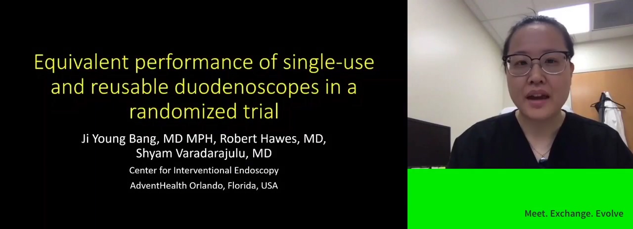EQUIVALENT PERFORMANCE OF SINGLE-USE AND REUSABLE DUODENOSCOPES IN A RANDOMIZED TRIAL