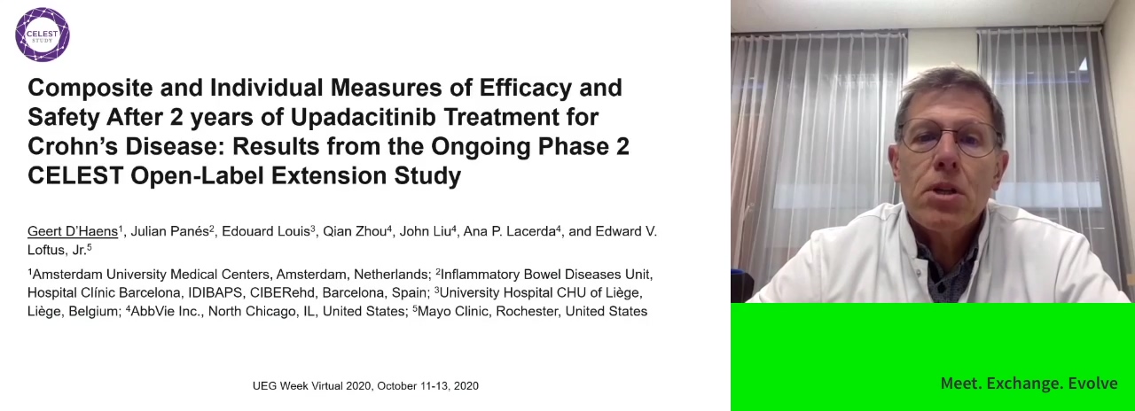 COMPOSITE AND INDIVIDUAL MEASURES OF EFFICACY AND SAFETY AFTER 2 YEARS OF UPADACITINIB TREATMENT FOR CROHN'S DISEASE: RESULTS FROM THE ONGOING PHASE 2 CELEST OPEN-LABEL EXTENSION STUDY