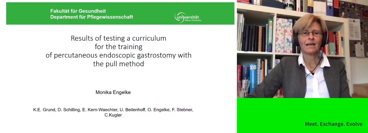 Results of testing a curriculum for the training of percutaneous endoscopic gastrostomy with the pull method