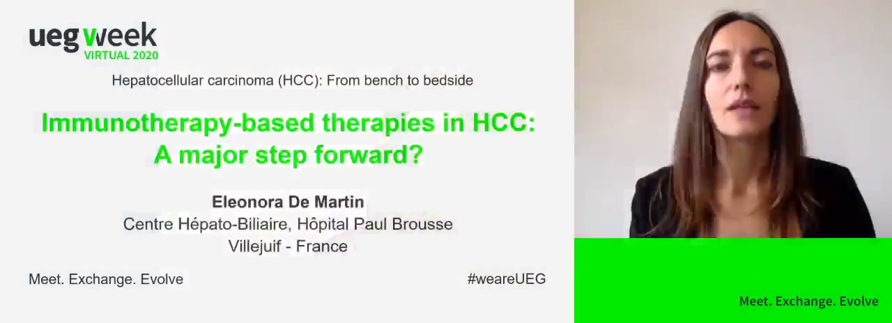 Immunotherapy-based therapies in HCC: A major step forward?