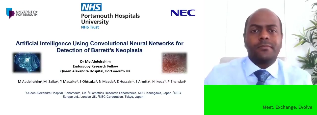 ARTIFICIAL INTELLIGENCE USING CONVOLUTIONAL NEURAL NETWORKS FOR DETECTION OF EARLY BARRETT'S NEOPLASIA