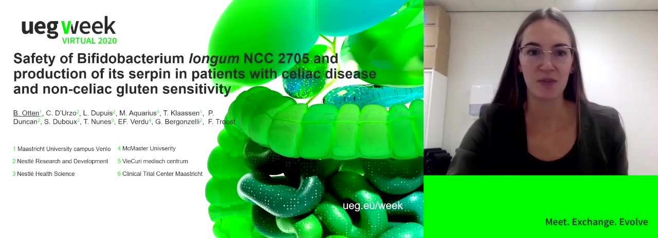 SAFETY OF BIFIDOBACTERIUM LONGUM NCC 2705 AND PRODUCTION OF ITS SERPIN IN PATIENTS WITH CELIAC DISEASE AND NON-CELIAC GLUTEN SENSITIVITY