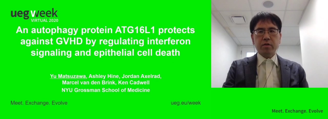 AN AUTOPHAGY PROTEIN ATG16L1 PROTECTS AGAINST INTESTINAL GVHD BY REGULATING INTERFERON SIGNALING AND EPITHELIAL CELL DEATH