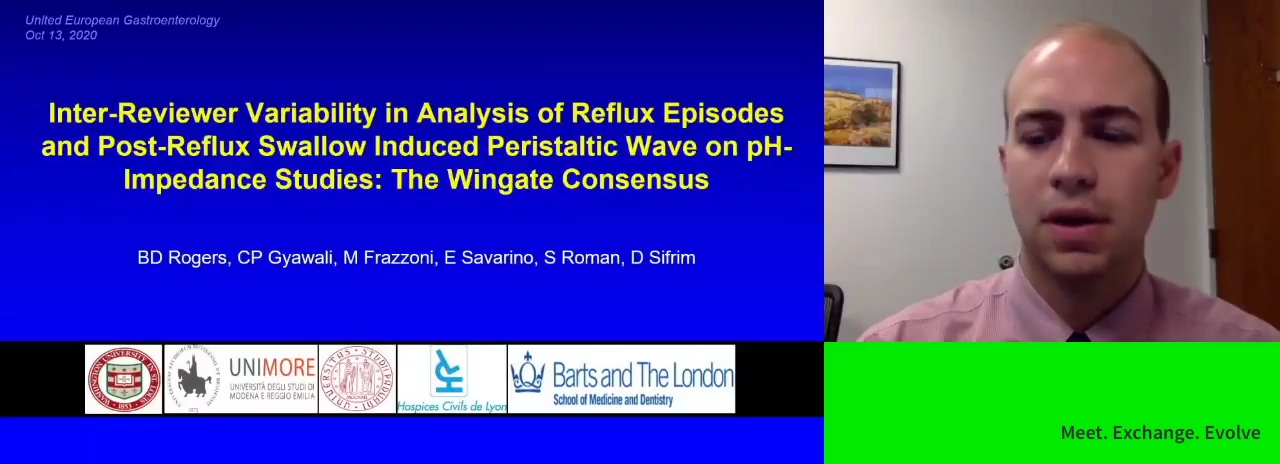 INTER-REVIEWER VARIABILITY IN ANALYSIS OF REFLUX EPISODES AND POST-REFLUX SWALLOW INDUCED PERISTALTIC WAVE ON PH-IMPEDANCE STUDIES: THE WINGATE CONSENSUS