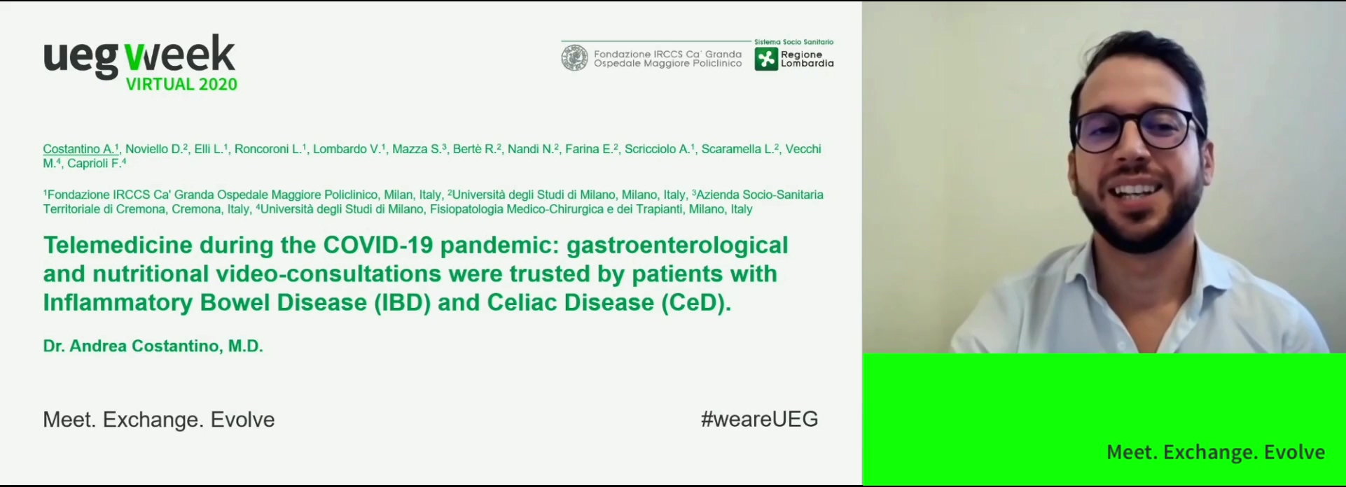 TELEMEDICINE DURING THE COVID-19 PANDEMIC: GASTROENTEROLOGICAL AND NUTRITIONAL VIDEO-CONSULTATIONS WERE TRUSTED BY PATIENTS WITH INFLAMMATORY BOWEL DISEASES (IBD) AND CELIAC DISEASE (CED)