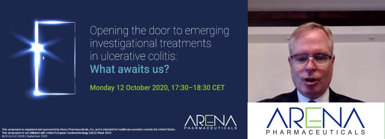 Opening the door to emerging investigational treatments in ulcerative colitis: What awaits us? (Arena Pharmaceuticals)