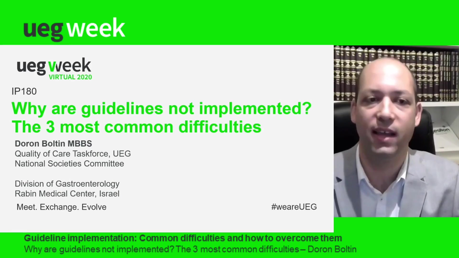 Guideline implementation: Common difficulties and how to overcome them