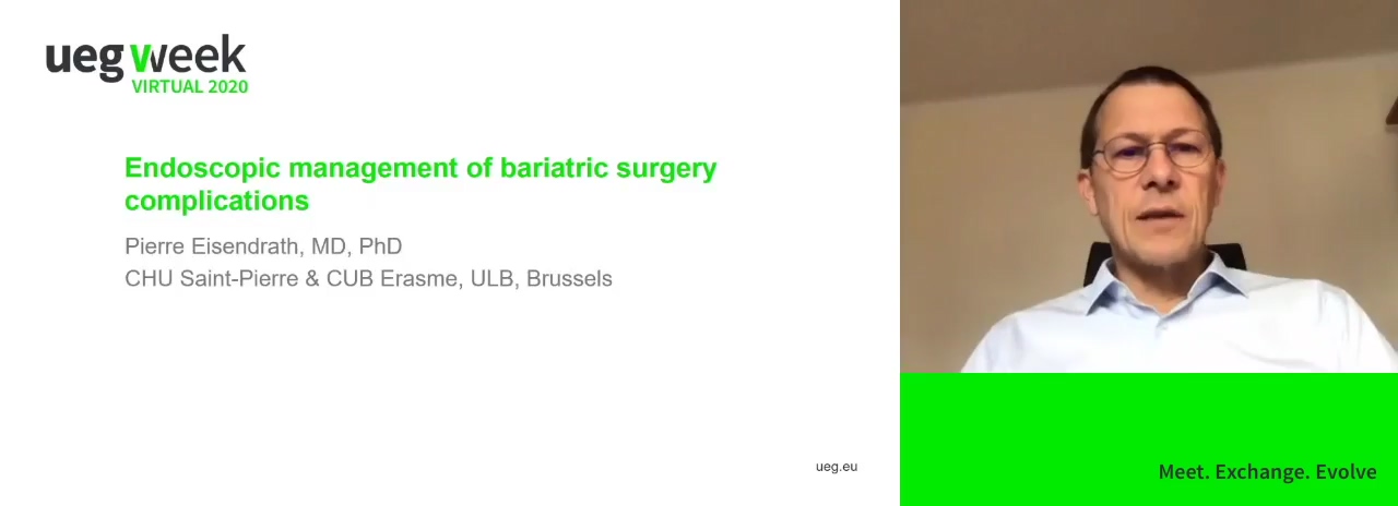 Endoscopic management of bariatric surgery complications