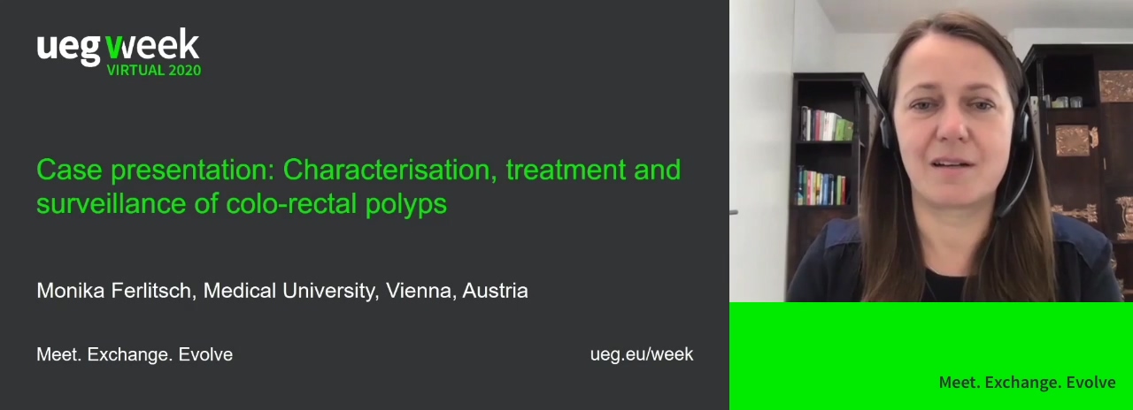 Characterisation, treatment and surveillance for colo-rectal polyps - Case presentation