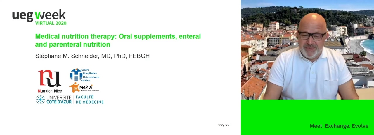 Medical nutrition therapy: Oral supplements, enteral and parenteral nutrition