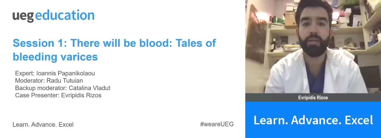 Session 1 | There will be blood: Tales of bleeding varices