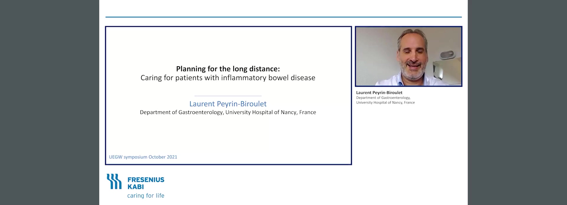 Planning for the long distance: Caring for patients with inflammatory bowel disease (Fresenius Kabi)
