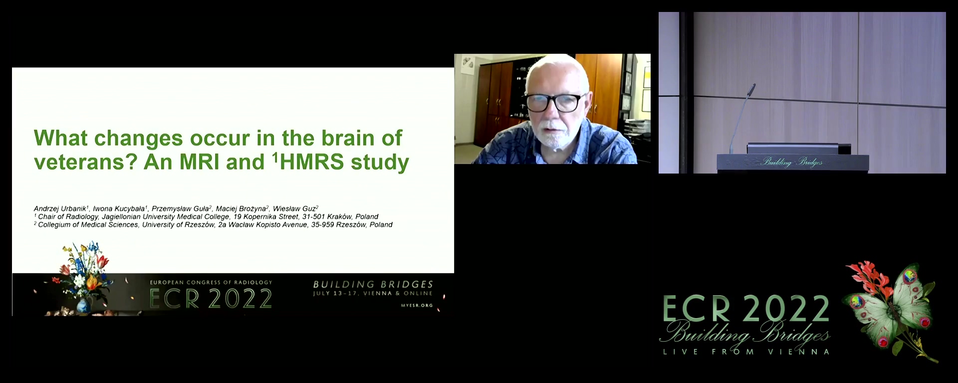 What changes occur in the brain of veterans? An MRI and 1HMRS study