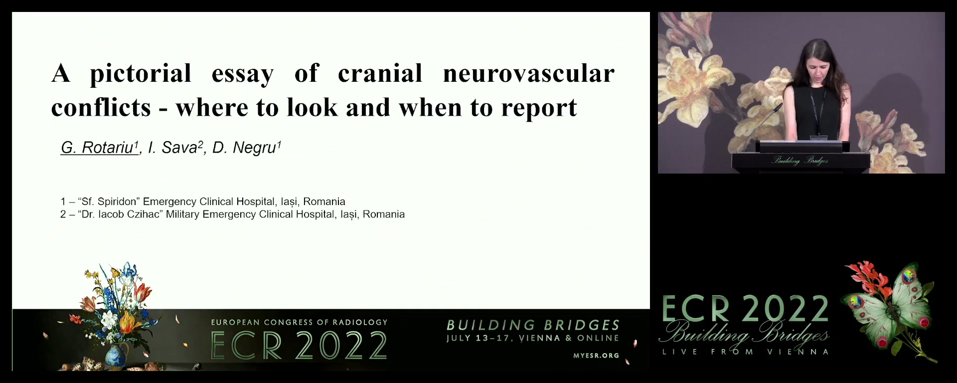 A pictorial essay of cranial neurovascular conflicts: where to look and when to report - Gabriela Rotariu, Iasi / RO