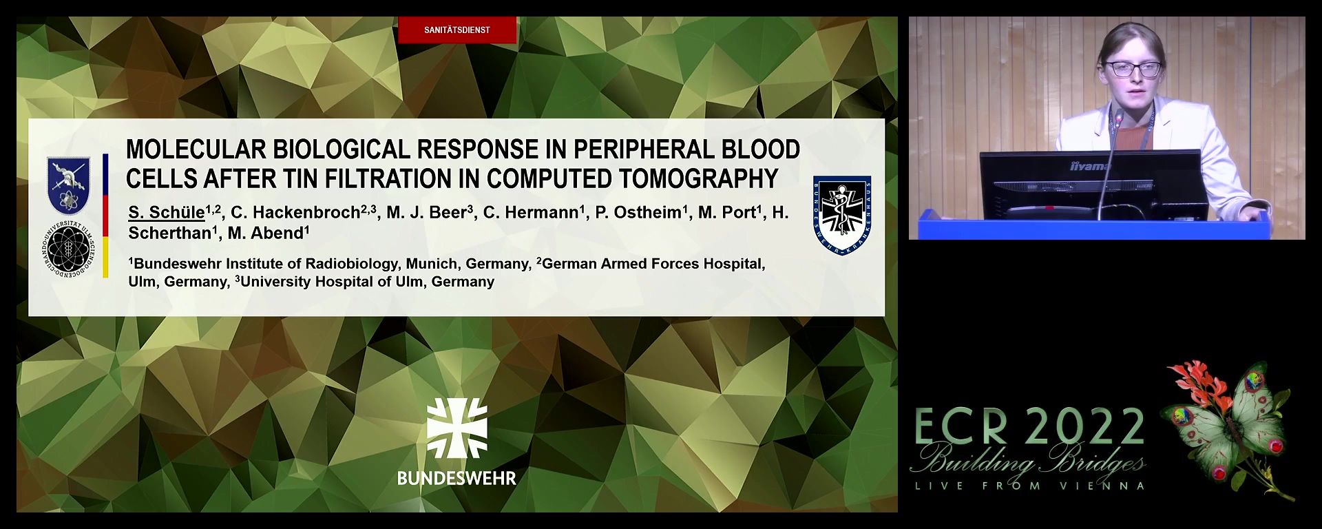 Molecular biological response in peripheral blood cells after tin filtration in computed tomography - Simone Schüle, Munich / DE