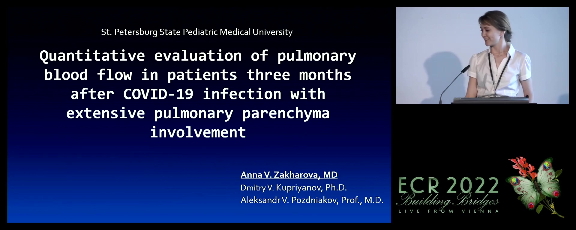 Quantitative evaluation of pulmonary blood flow in patients three months after COVID-19 infection with extensive pulmonary parenchyma involvement