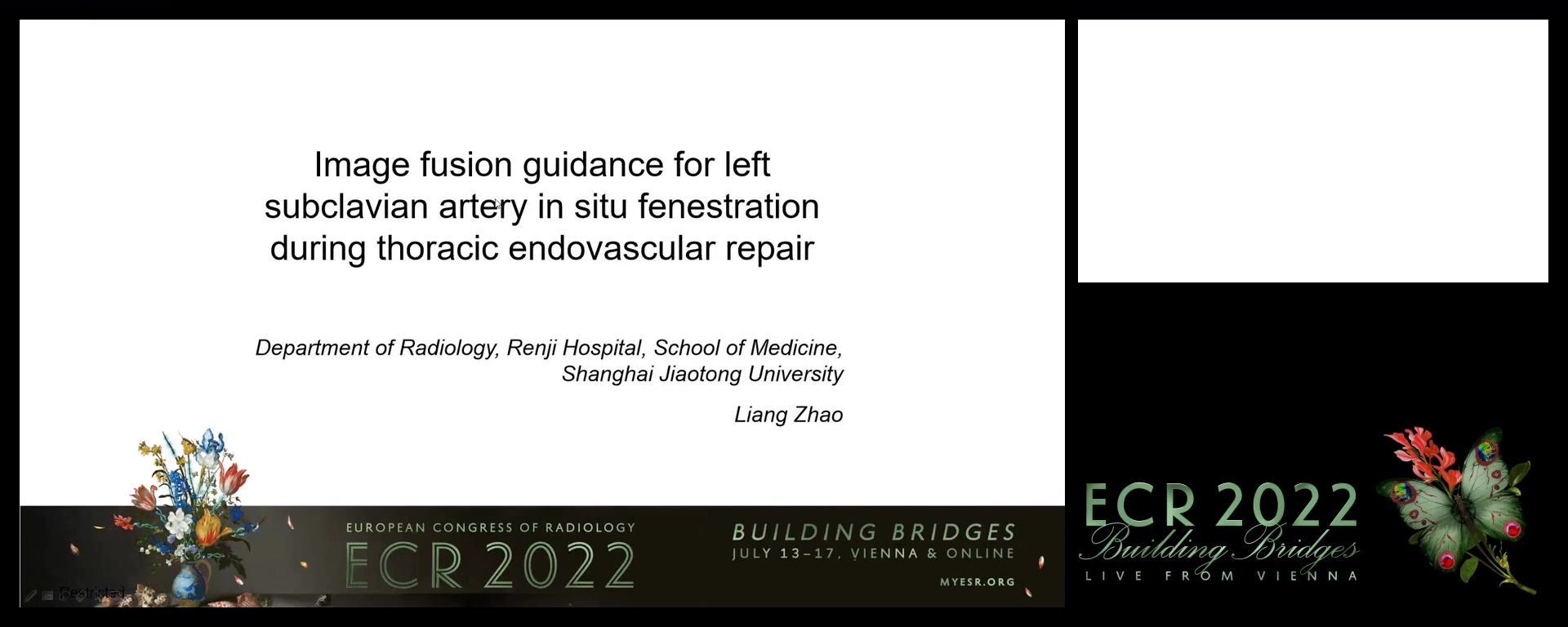 Image fusion guidance for in-situ fenestration during thoracic endovascular repair - Liang Zhao, Shanghai / CN