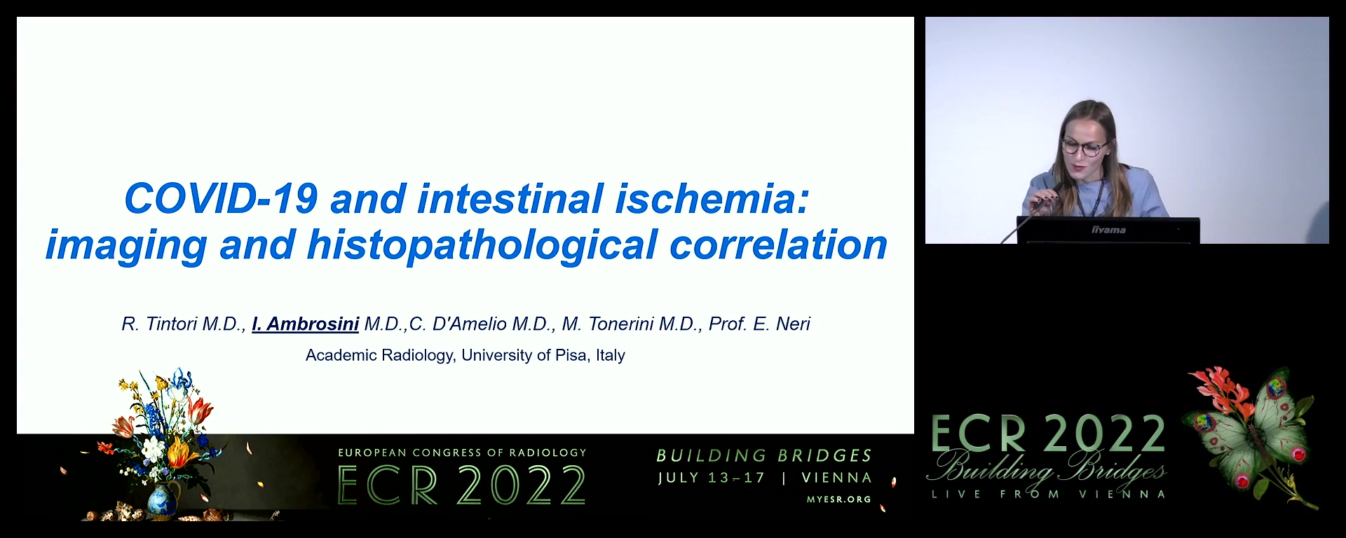 COVID-19 gastrointestinal complication: imaging and pathological correlation. - Ilaria Ambrosini, PISA / IT