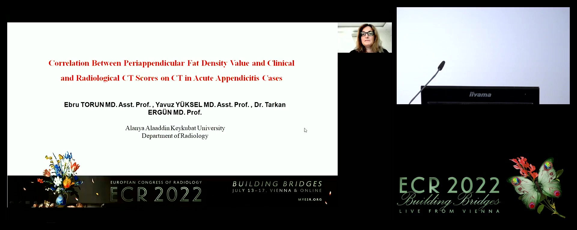 Correlation between periappendicular fat density value and clinical and radiological CT scores on CT in acute appendicitis cases - Ebru Torun, Antalya / TR