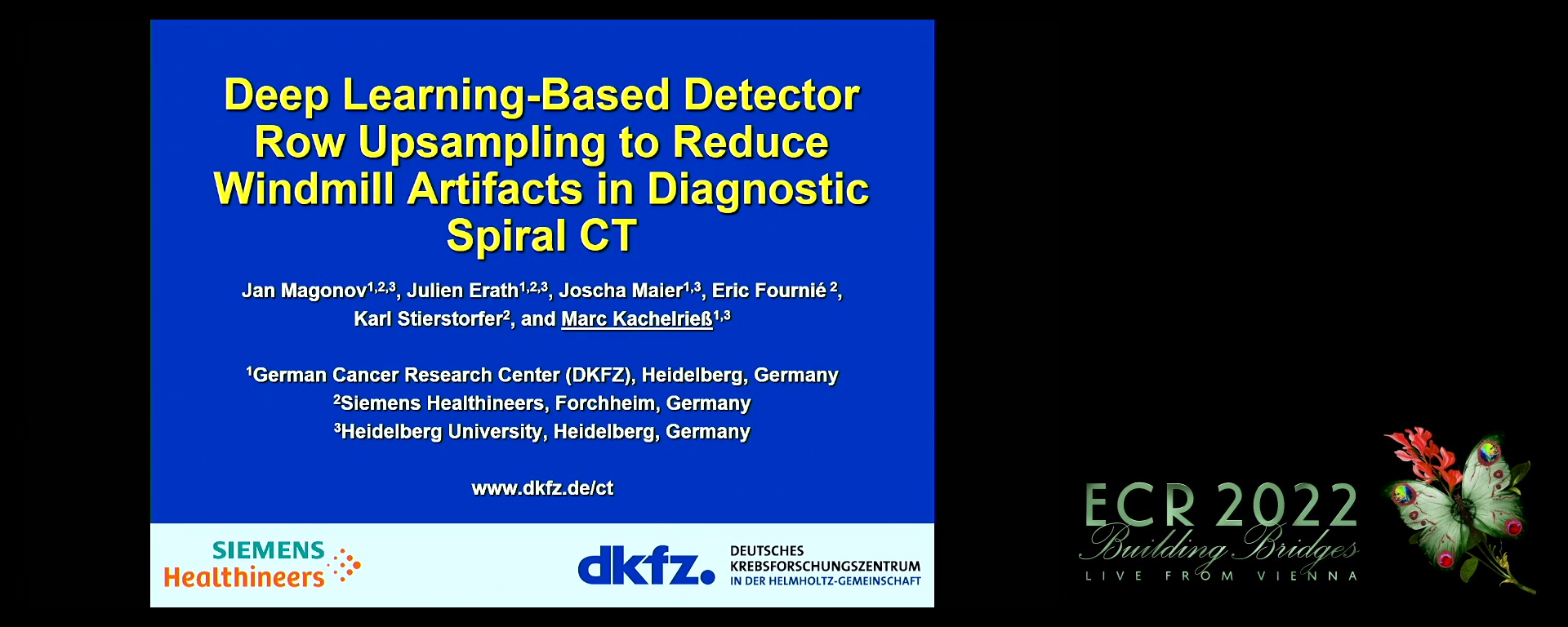 Deep learning-based detector row upsampling to reduce windmill artifacts in diagnostic spiral CT