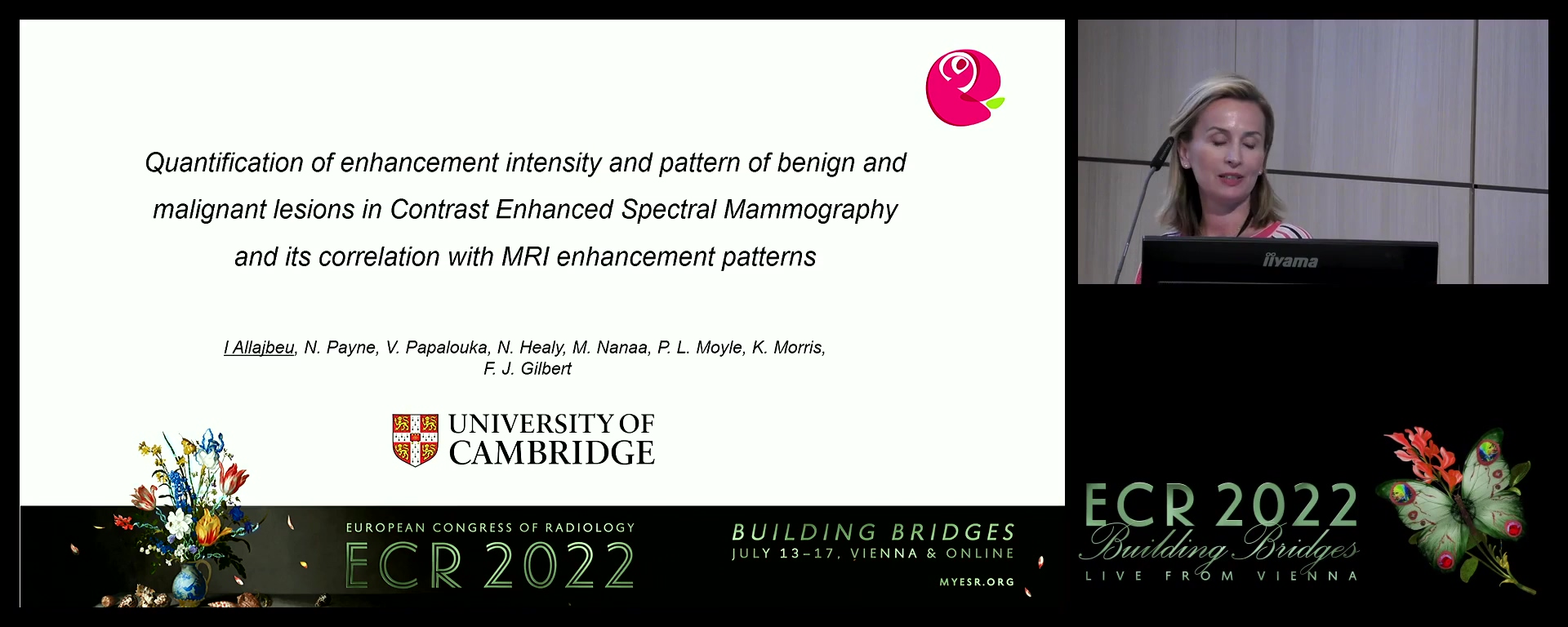 Quantification of enhancement intensity and pattern of benign and malignant lesions in contrast enhanced spectral mammography and its correlation with magnetic resonance imaging enhancement patterns