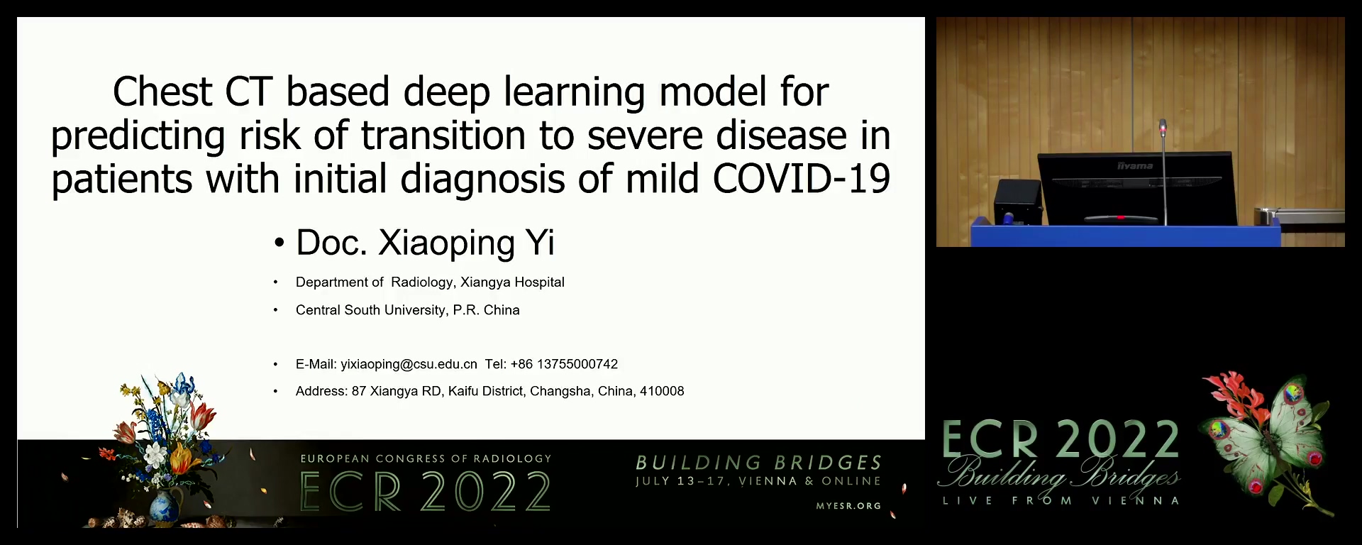 Chest CT-based deep-learning model for predicting risk of transition to severe disease in patients with initial diagnosis of mild COVID-19