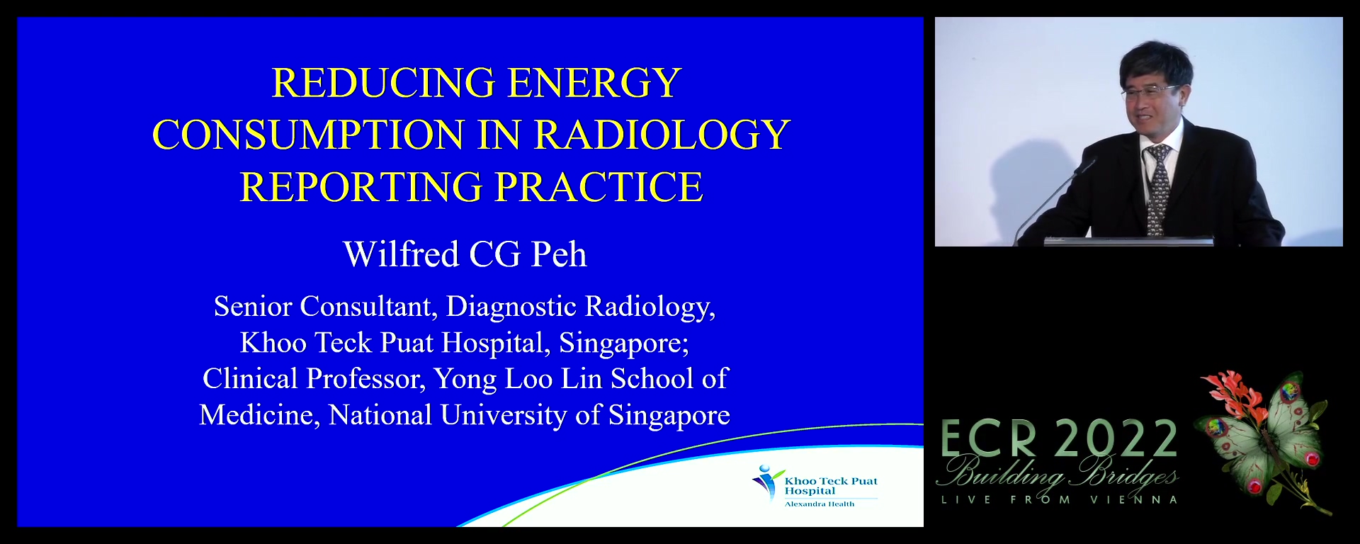 Reducing energy consumption in radiology reporting practice