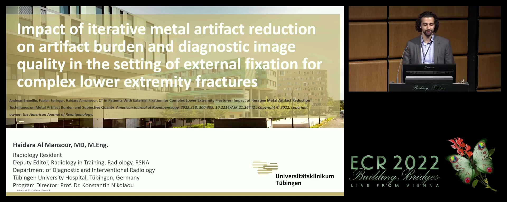 Impact of iterative metal artifact reduction on artifact burden and diagnostic image quality in the setting of external fixation for complex lower extremity fractures