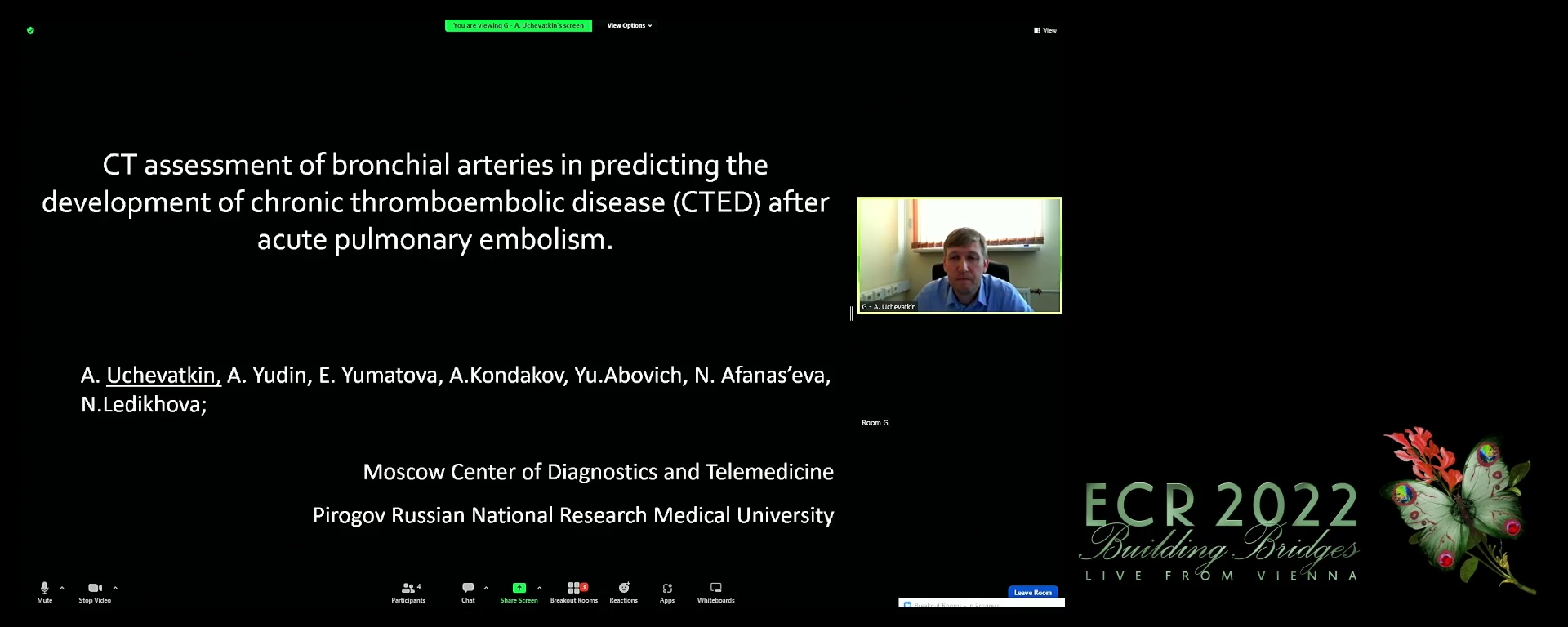 CT assessment of bronchial arteries in predicting the development of chronic thromboembolic disease (CTED) after acute pulmonary embolism