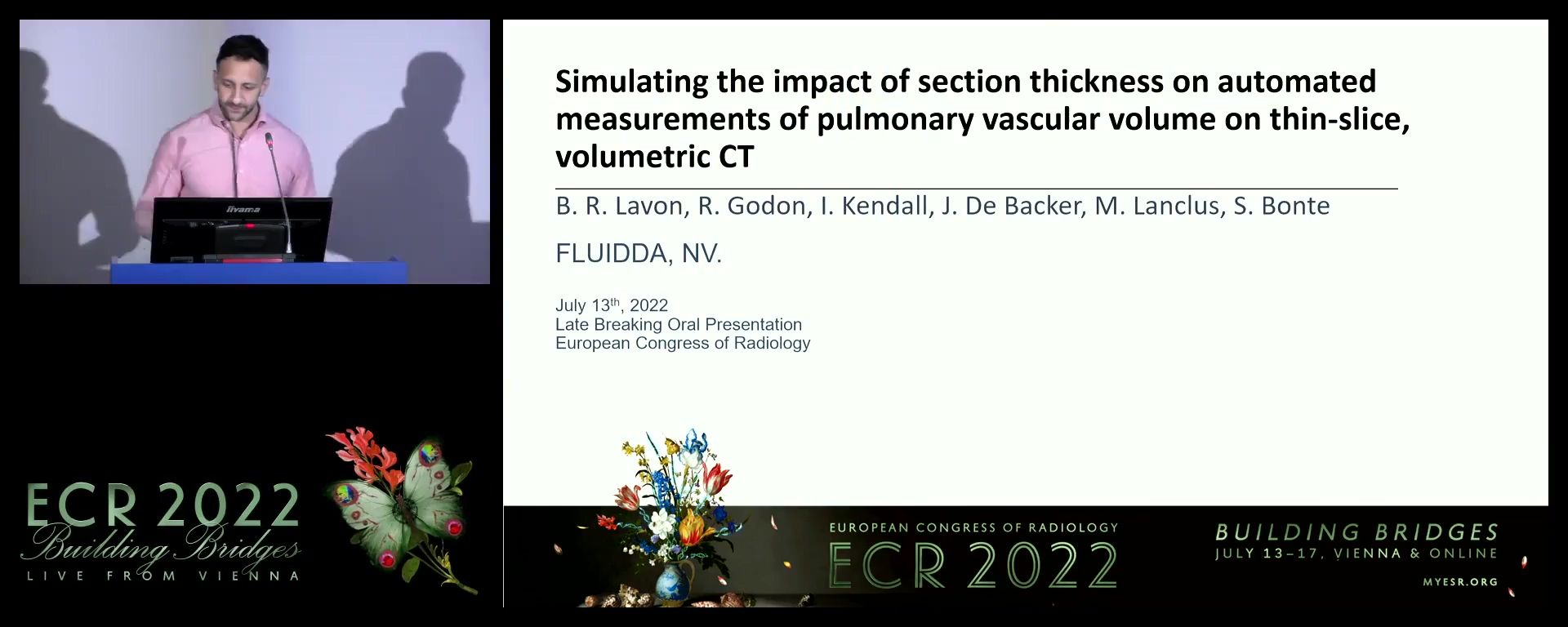 Simulating the impact of section thickness on automated measurements of pulmonary vascular volume on thin-slice, volumetric CT