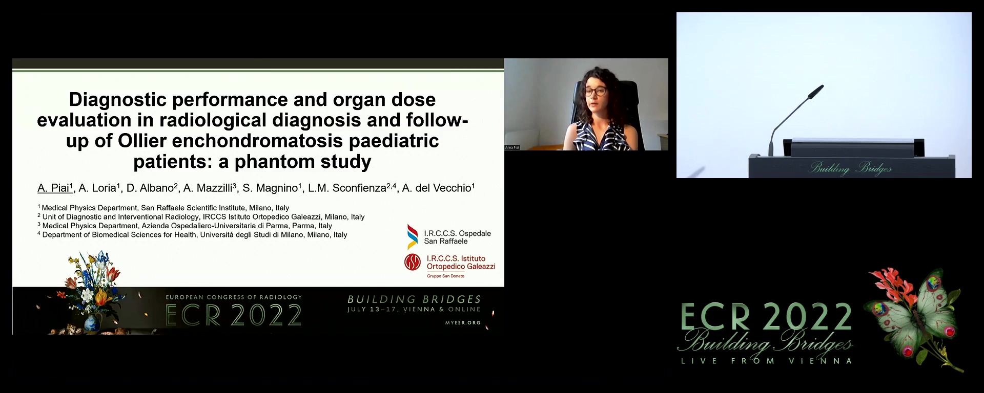 Diagnostic performance and organ dose evaluation in radiological diagnosis and follow-up of Ollier enchondromatosis paediatric patients: a phantom study