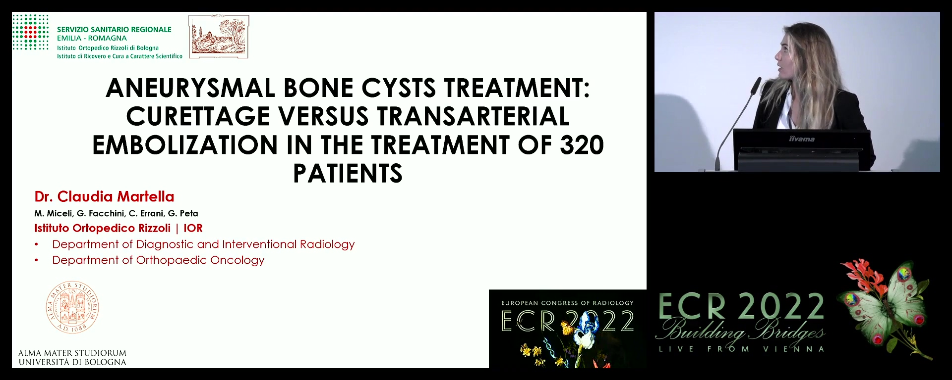 Aneurysmal bone cysts treatment: curettage versus transarterial embolisation in the treatment of 320 patients