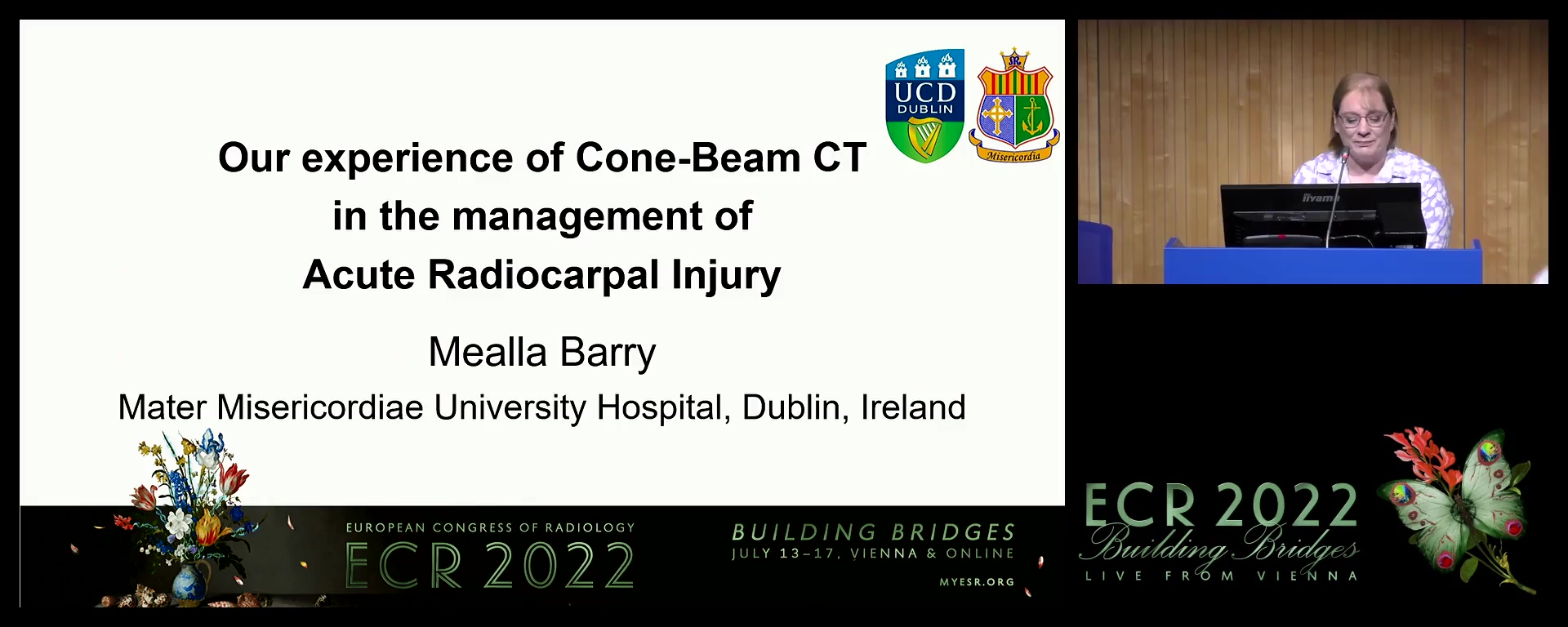 Our experience of cone-beam CT in the management of acute radiocarpal injury - Mealla Barry, Dublin 7 / IE