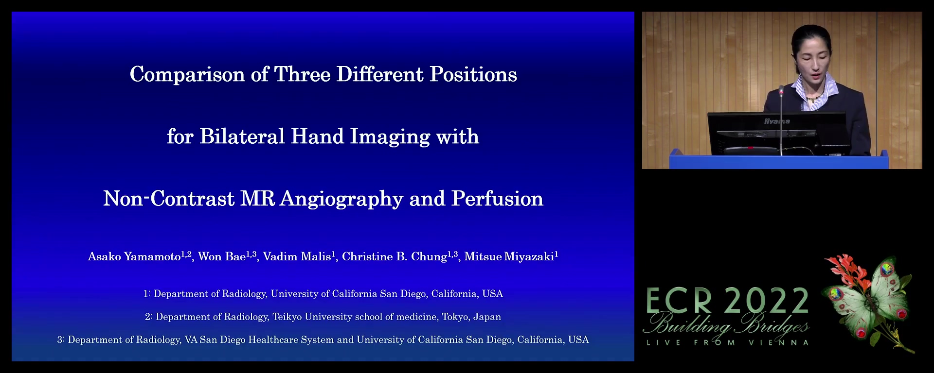 Comparison of three different positions for bilateral hands non-contrast MR angiography and perfusion - Asako Yamamoto, Tokyo / JP