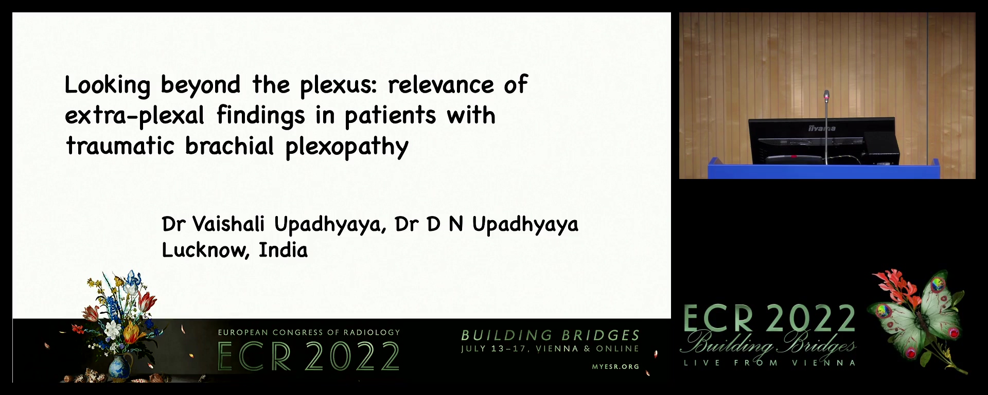 Looking beyond the plexus: relevance of extra-plexal findings in patients with traumatic brachial plexopathy - Vaishali Upadhyaya, Lucknow / IN