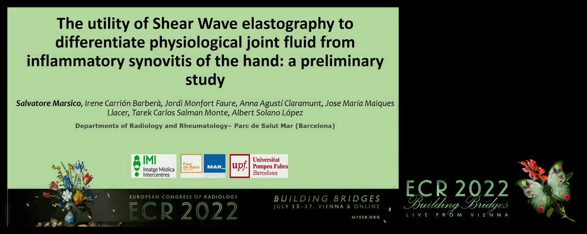 The utility of Shear Wave elastography to differentiate physiological joint fluid from inflammatory synovitis of the hand: a preliminary study