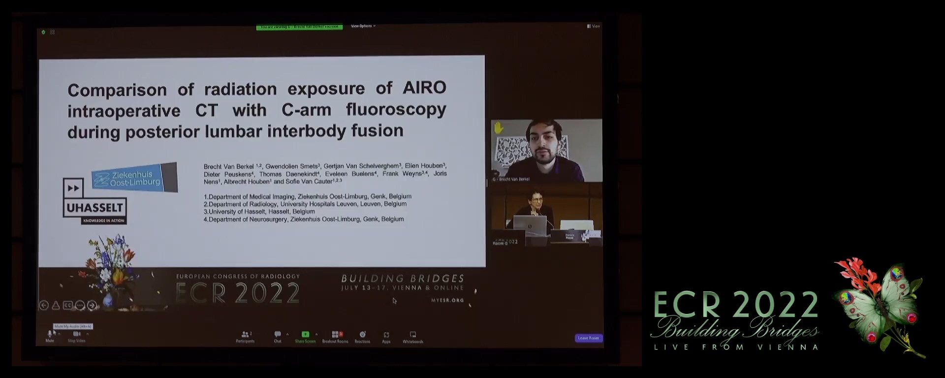 Comparison of radiation exposure of AIRO intraoperative CT with C-arm fluoroscopy during posterior lumbar interbody fusion