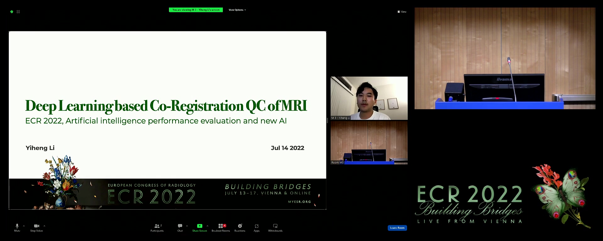 Deep learning based co-registration QC of MRI