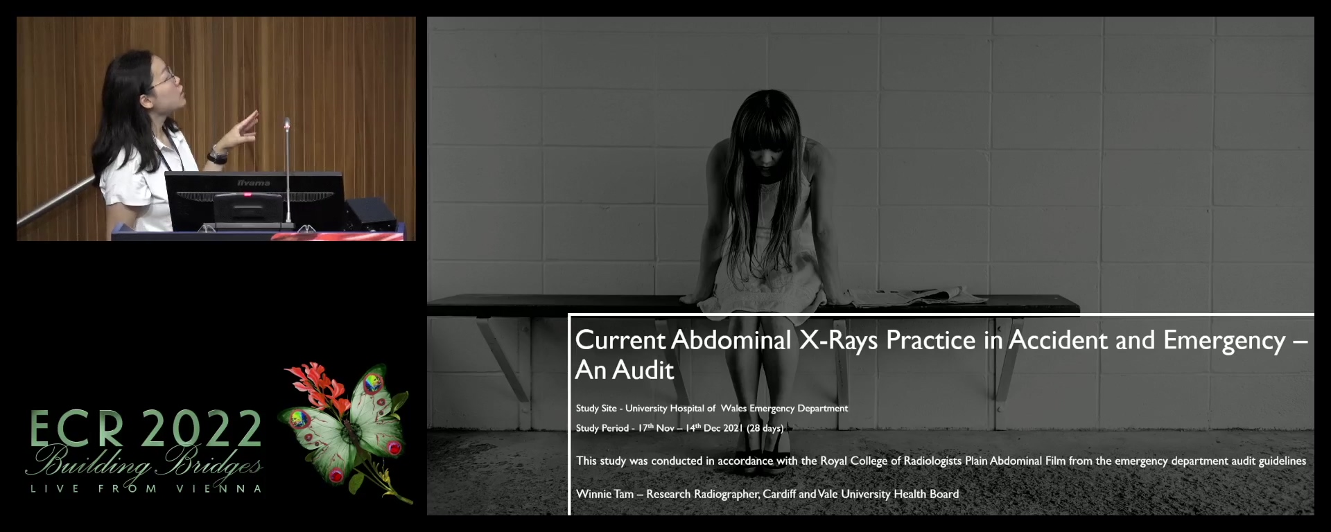 Current abdominal x-rays practice in accident and emergency: an audit - Winnie Tam, Cardiff / UK