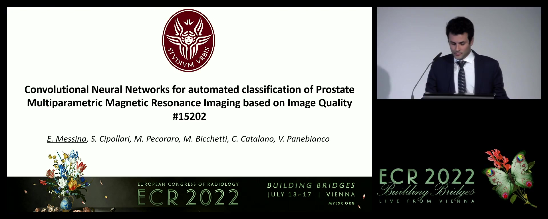Convolutional neural networks for automated classification of prostate multiparametric magnetic resonance imaging based on image quality - Emanuele Messina, Rome / IT