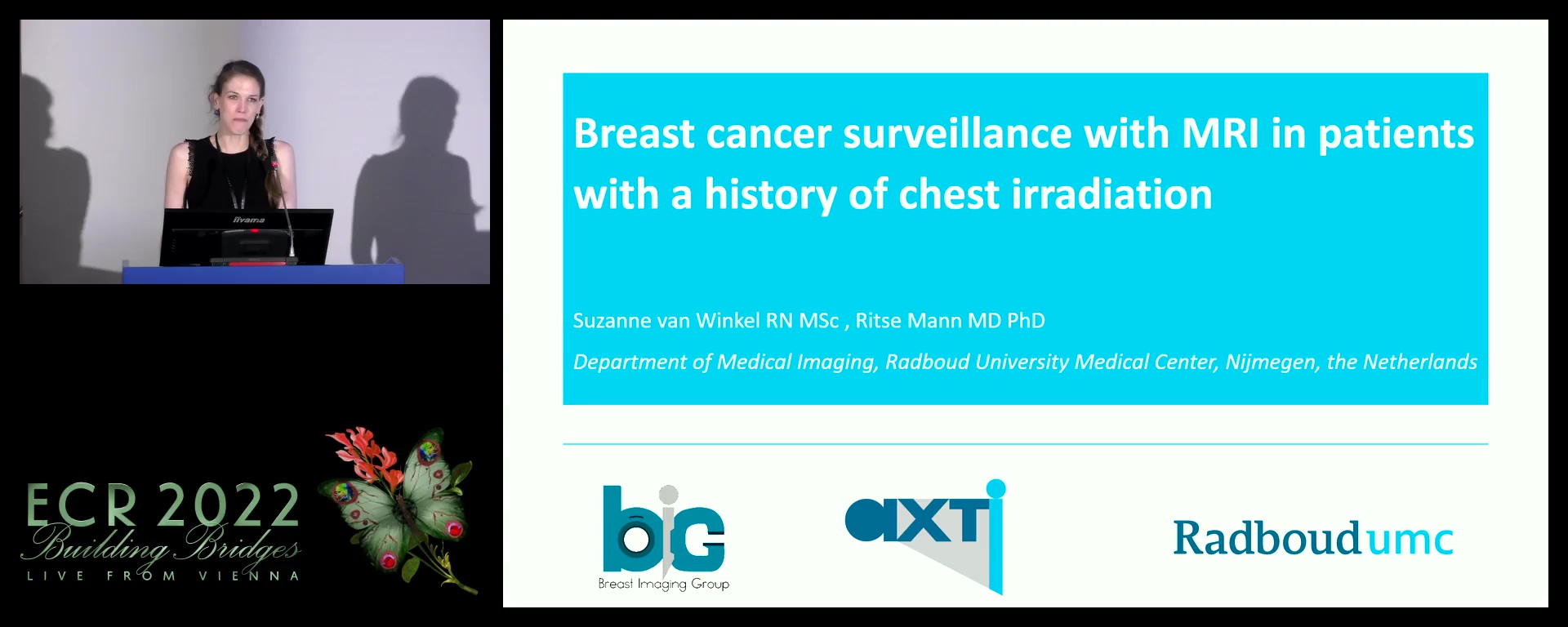 Breast cancer surveillance with MRI in patients with a history of chest irradiation