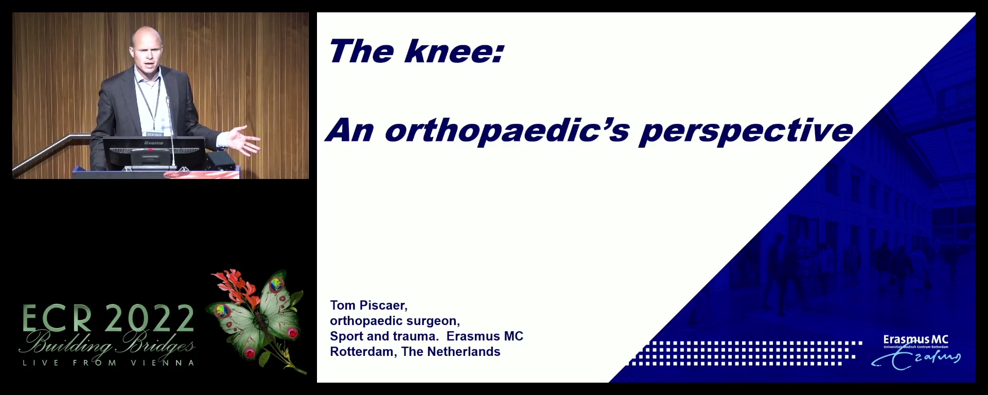 The knee: the orthopaedic's perspective