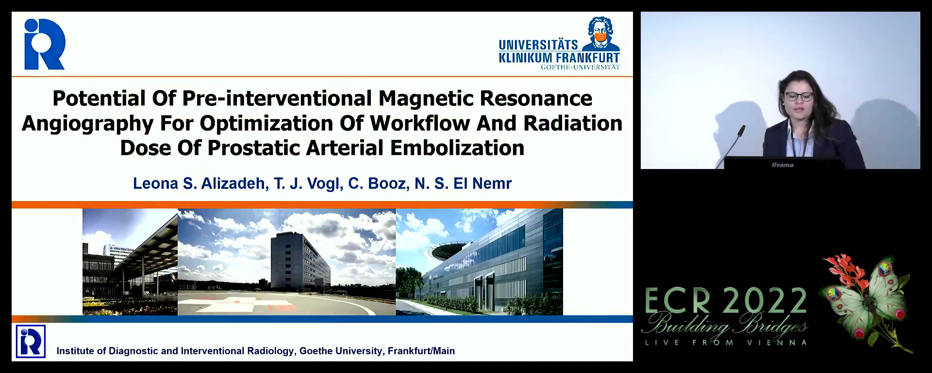 Potential of pre-interventional magnetic resonance angiography for optimisation of workflow and clinical outcome of prostatic arterial embolisation - Leona Soraja Alizadeh, Frankfurt / DE
