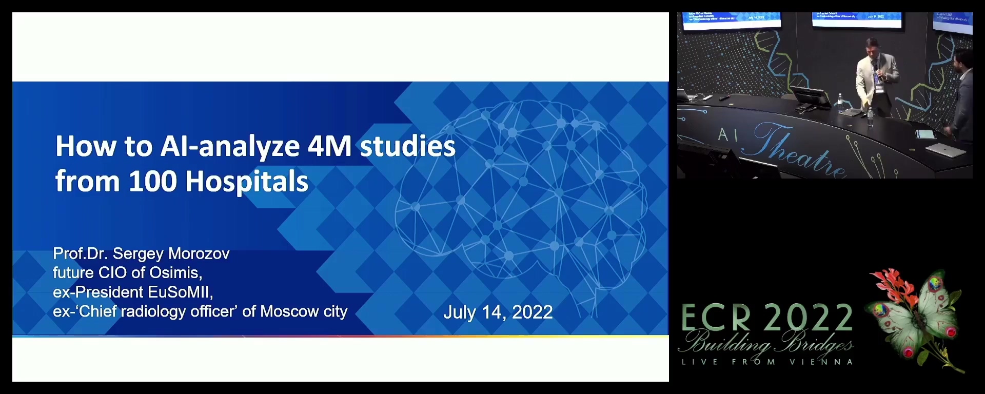 How to AI-analyze 4 mlnStudies from 100 Hospitals